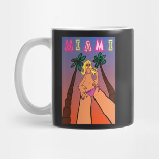 Miami, Bikini Girl Mug